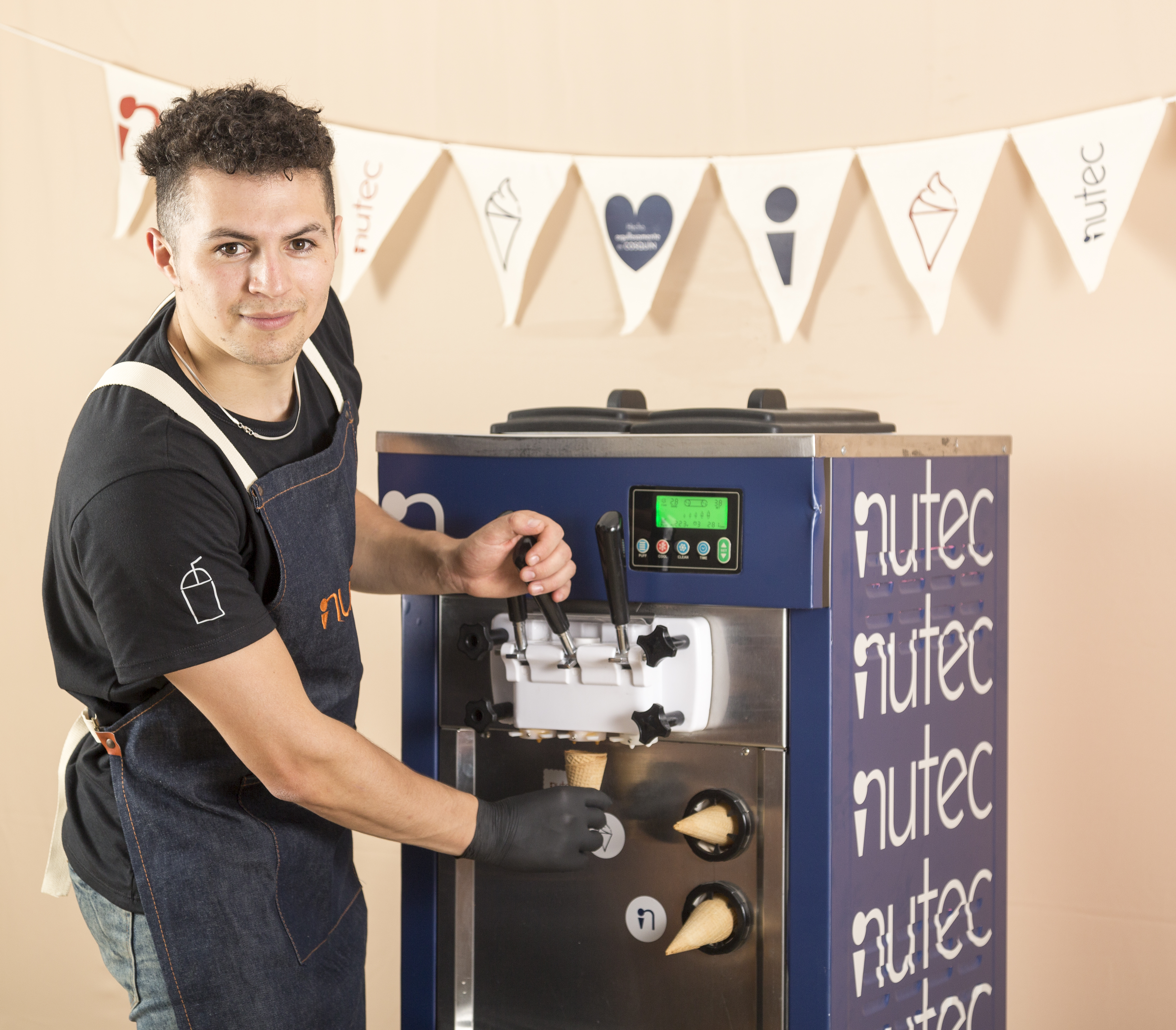 Nutec | máquinas para helado soft